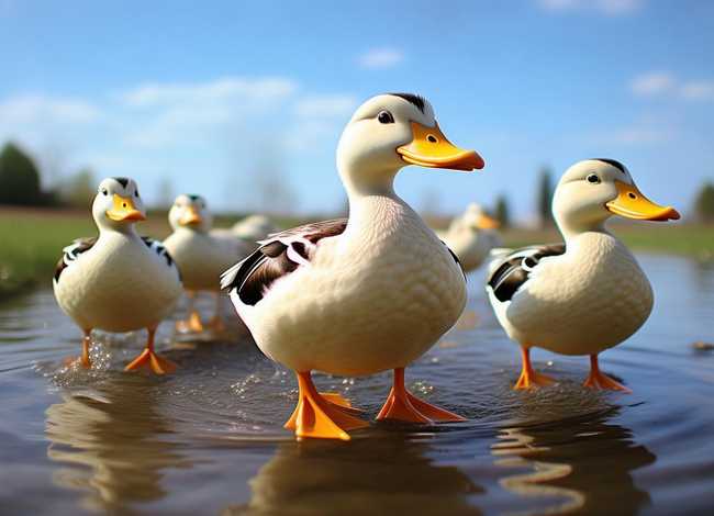 鸭子的的故事、鸭子的故事123