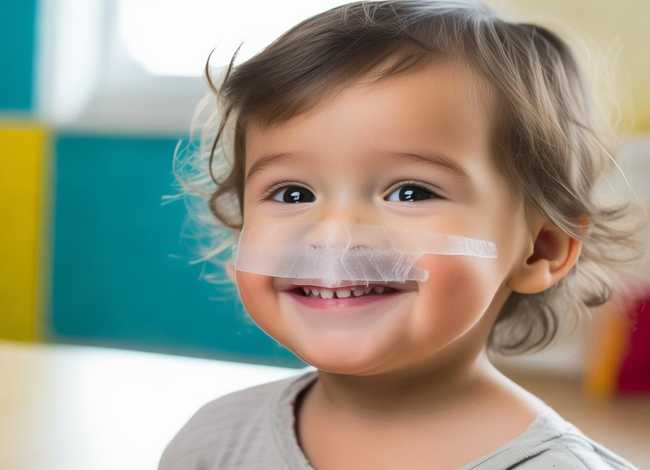 儿童通气鼻贴的正确使用方法 - 儿童通气鼻贴的正确贴法图