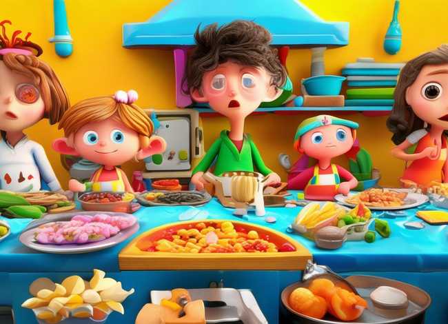 儿童手工菜谱绘本 儿童手工菜谱绘本图片