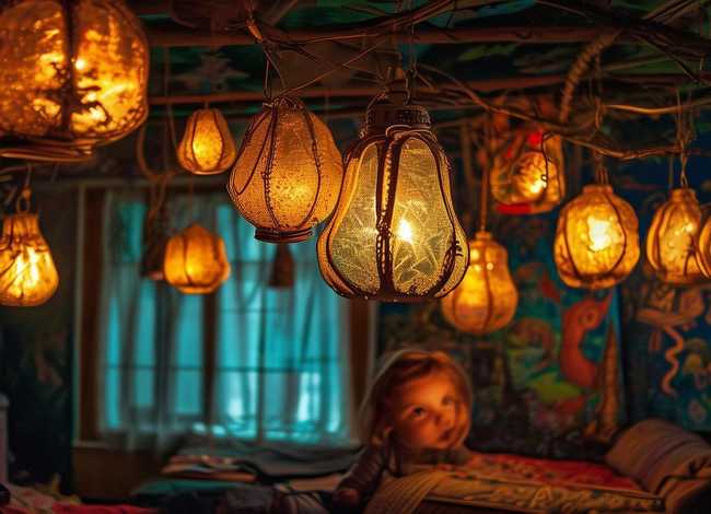 儿童故事大全一亮一暗的灯、幼儿故事一亮一暗的灯