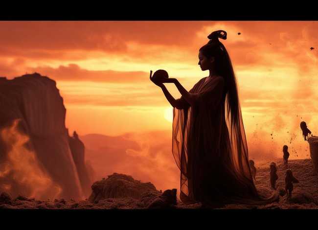 女娲造人的故事30，女娲造人的故事300字