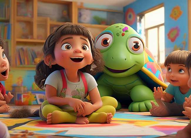 艾玛的乌龟儿童故事 - 大班绘本故事艾玛的乌龟教案