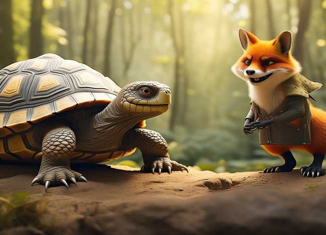 狐狸和乌龟故事 - 狐狸和乌龟的故事告诉我们什么道理