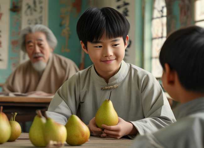 孔融让梨的故事全文、孔融让梨的故事全文视频