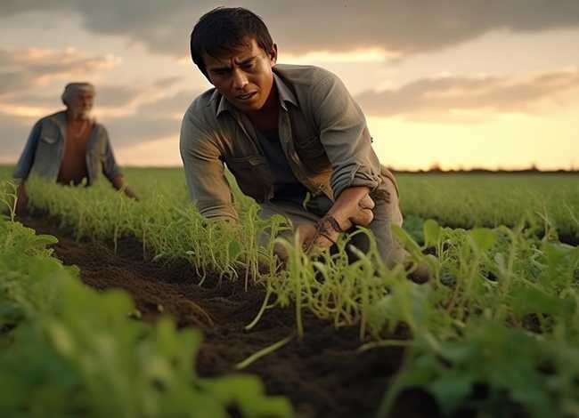 拔苗助长成语故事英文版配图 拔苗助长成语故事英文版简短