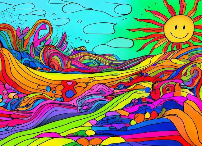 儿童画线条世界；线条世界简笔画想象篇幼儿