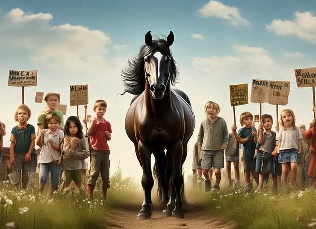 赛马的儿童故事，小学课本赛马的故事