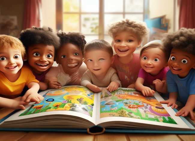 儿童友好与爱同行故事演讲稿，友爱与分享绘本故事