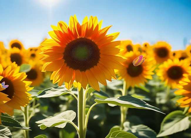 向日葵故事（关于向日葵的故事）
