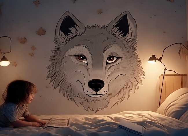 睡前小故事狼的故事，宝宝睡前故事狼的故事