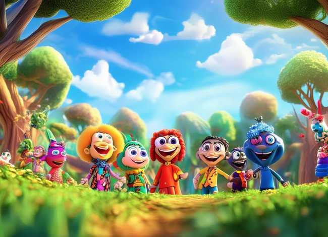 英语故事动画片6-12岁、英语小故事动画片