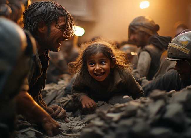 灾区救援感人故事、灾区救援感人故事50字