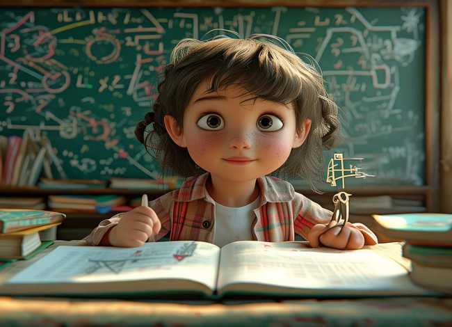 数学故事绘画图片 数学故事绘本完整图片 绘画