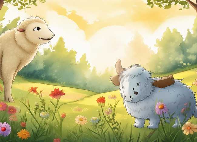 狼和小羊儿童睡前小故事书3-6岁（3至6岁睡前故事狼和小羊）