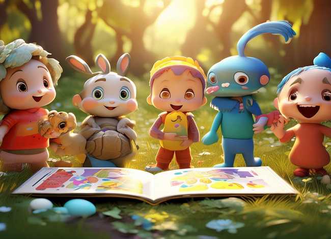 故事动物儿童（动物故事幼儿）