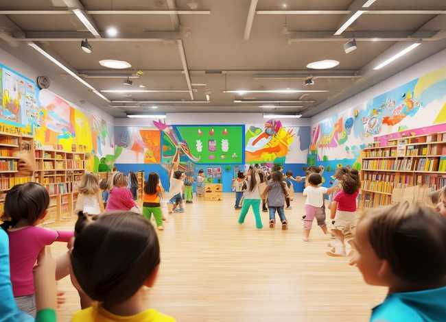 儿童的英语剧培训中心平面图 儿童英语戏剧培训机构