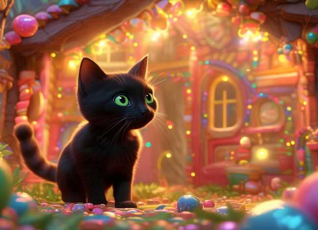 糖果屋历险记儿童故事 - 猫小帅故事糖果屋历险记