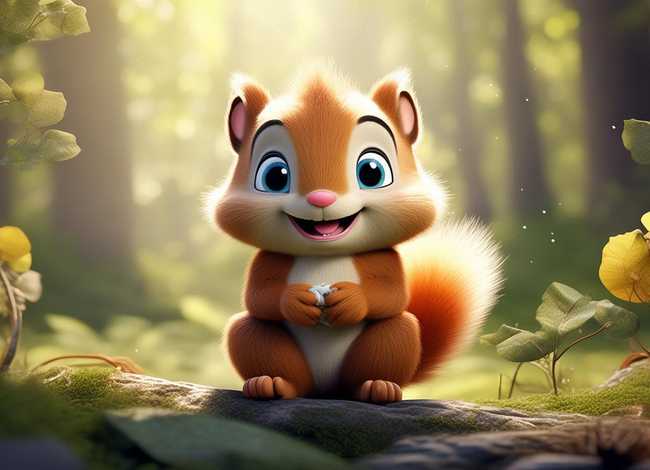 儿童故事小松鼠拔牙齿；小松鼠牙齿全掉了的故事
