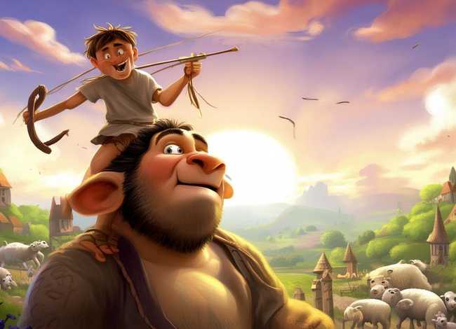 大卫故事儿童版；大卫故事语音版