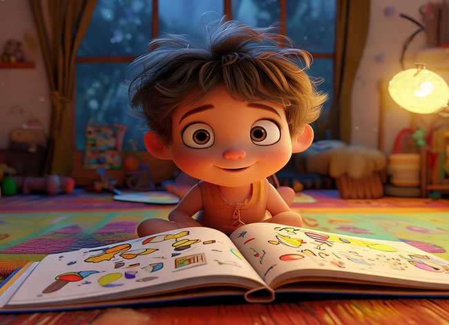 儿童故事带拼音看字（小朋友故事带拼音）