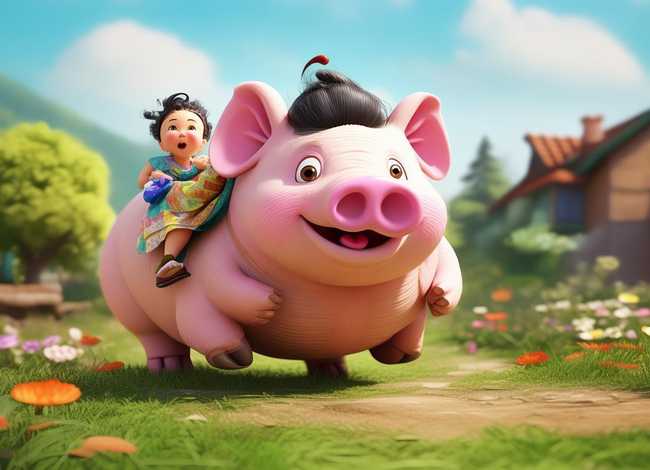 儿童故事猪八戒背媳妇 幼儿故事 猪八戒背媳妇