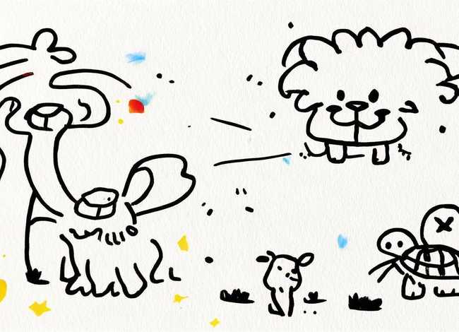 儿童画简单动物；儿童画简单动物简笔画