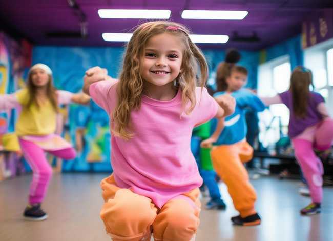 街舞教学 基本舞步儿童女 街舞教学儿童女生版