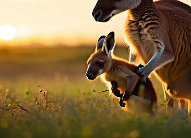 离不开妈妈的小袋鼠儿童故事，离不开妈妈的小袋鼠读后感