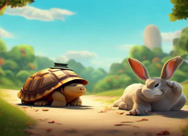 英语成语故事短篇，英语成语故事短篇龟兔赛跑