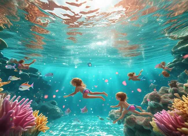儿童故事游泳音频 - 儿童游泳音乐