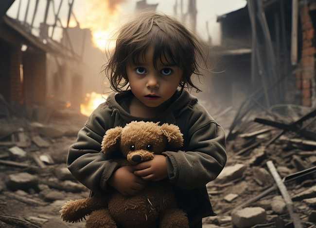 有关战争中儿童的故事翻译（关于战争中孩子的故事）