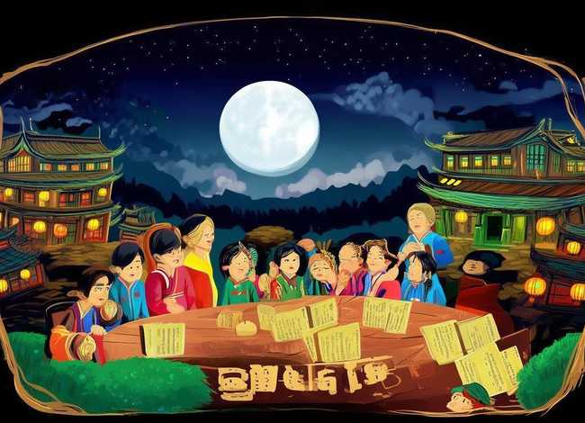 儿童中秋节古诗大全300首；中秋节少儿古诗