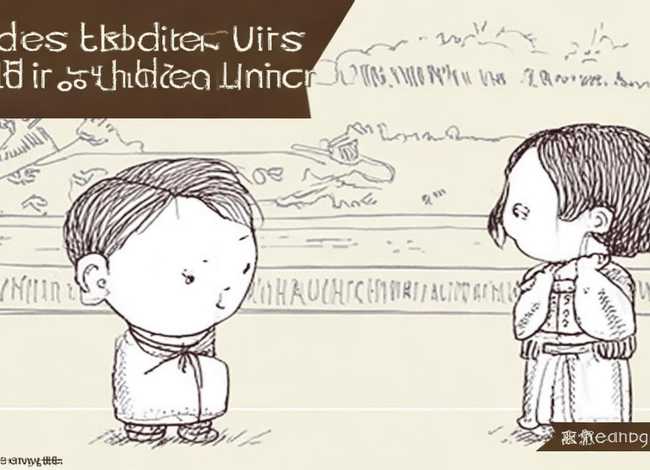 古代儿童礼仪礼貌的简笔画、古代儿童礼仪礼貌的简笔画怎么画