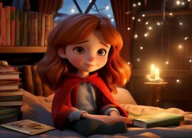 36岁儿童睡前简短故事小红帽，365夜睡前故事大全小红帽