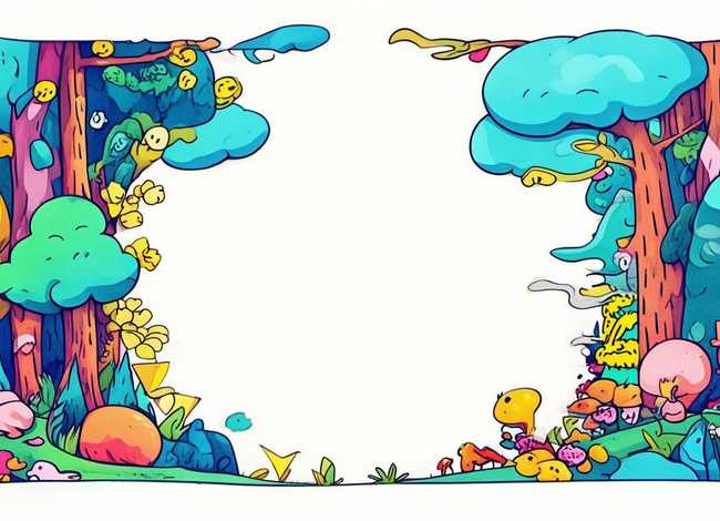 童话故事绘画简单又漂亮（童话故事绘画简单又漂亮横版）