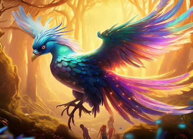 儿童故事神鸟、神话故事神鸟的故事