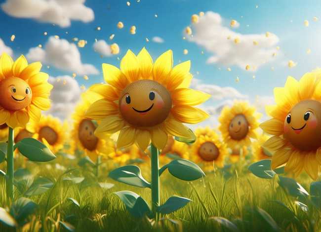 儿童催眠向日葵故事（向日葵的幼儿故事）