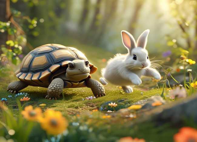 给孩子讲故事100篇（给孩子讲故事100篇兔子乌龟赛跑的故事）