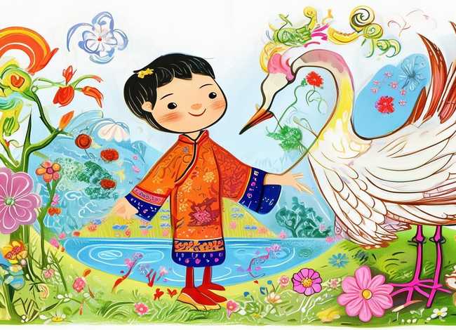 成语故事儿童画简单又漂亮（成语故事绘画简单又漂亮）