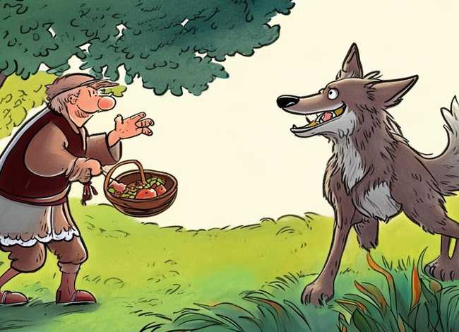 南郭先生英语绘本故事 东郭先生和狼英语绘本故事