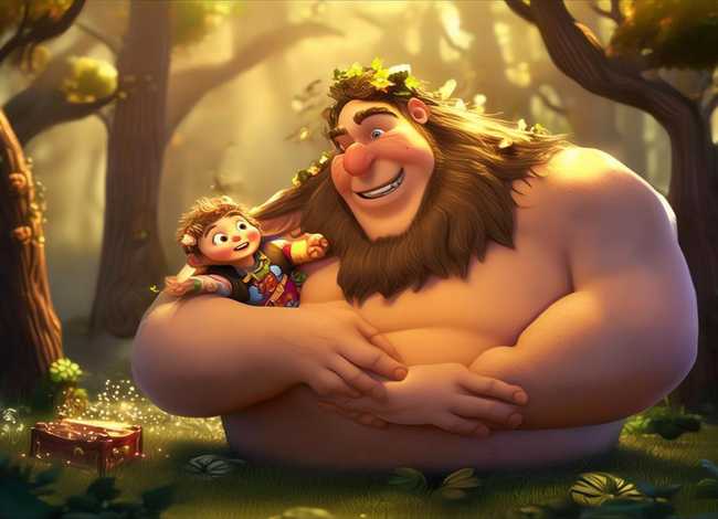 儿童故事巨人的故事；巨人的小故事