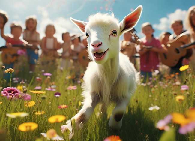 山羊的儿童故事 - 山羊的故事儿歌