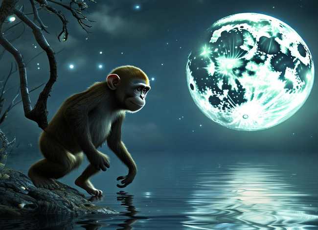 睡前小故事 猴子、睡前小故事猴子捞月