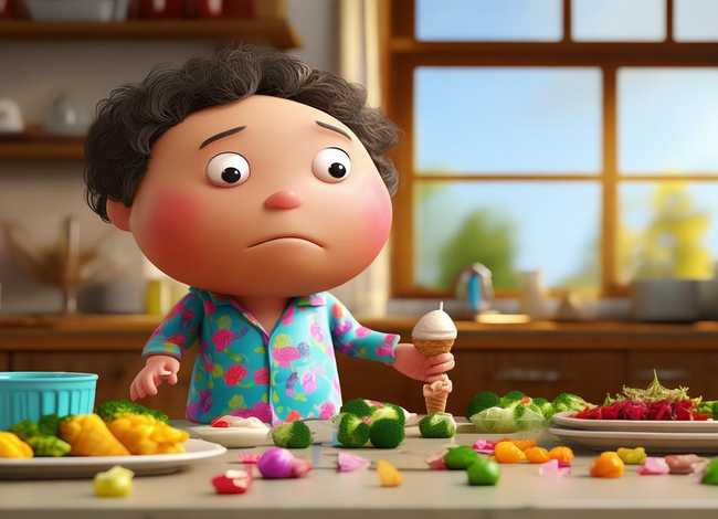 挑食的阿呆儿童故事内容 - 挑食的阿呆的故事 挑食的阿呆儿童故事内容 - 挑食的阿呆的故事