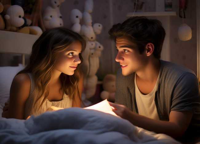 给女朋友讲的睡前故事可爱、给女朋友讲的可爱的睡前故事