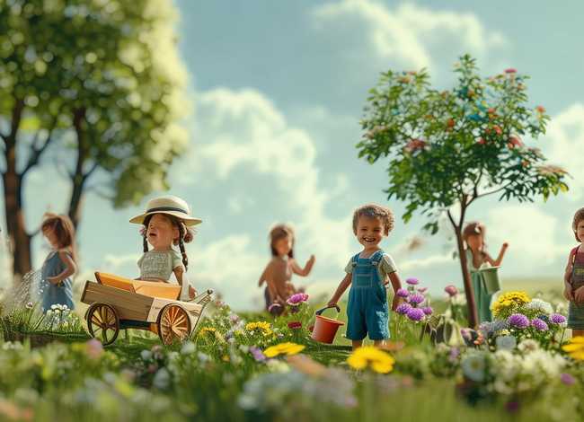 关于劳动的儿童有趣故事，有关于劳动的小故事