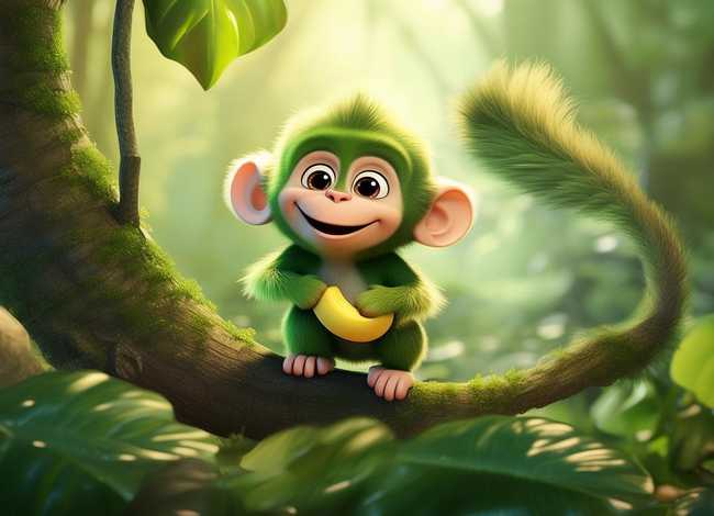 小猴短故事；小猴子简短小故事