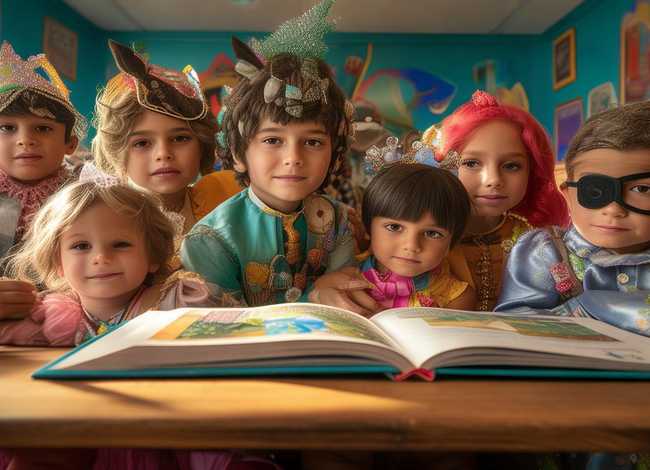 儿童故事服装 - 幼儿园讲故事服装