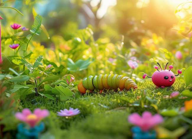 毛毛虫的故事绘本 - 毛毛虫系列的故事绘本