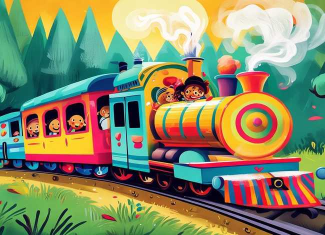 火车的故事儿童演讲；讲述火车的故事